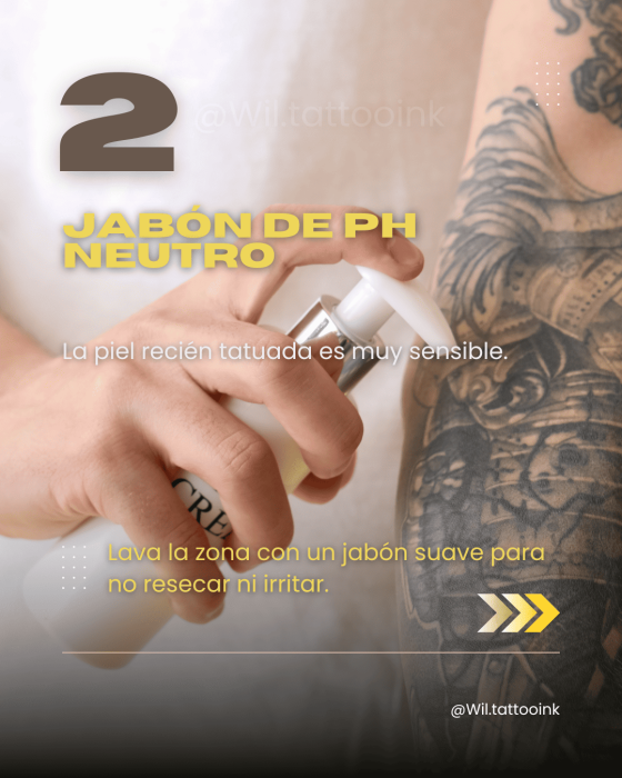2 jabón de pH neutro